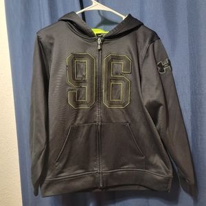 Youth Large Zip Under Armour Hoodie